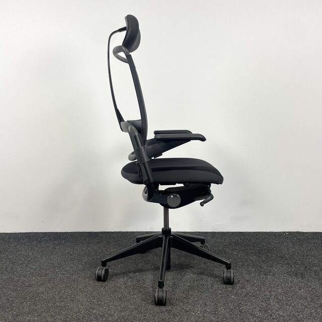 Zwarte Bureaustoel Grahl Xenium - Mesh Rugleuning