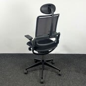 Zwarte Bureaustoel Grahl Xenium - Mesh Rugleuning