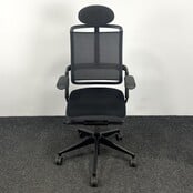 Zwarte Bureaustoel Grahl Xenium - Mesh Rugleuning