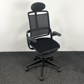 Bureaustoel Zwart Grahl Xenium - Mesh Rugleuning