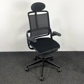 Bureaustoel Zwart Grahl Xenium - Mesh Rugleuning