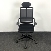 Bureaustoel Zwart Grahl Xenium - Mesh Rugleuning