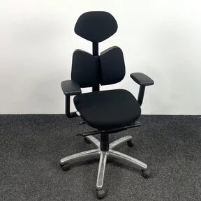 Bureaustoel Grahl Xenium Duoback - Zwart