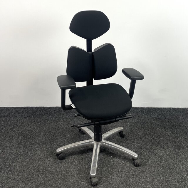 Bureaustoel Grahl Xenium Duoback - Zwart