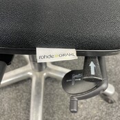 Bureaustoel Grahl Xenium Duoback - Zwart