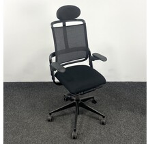 Bureaustoel Grahl Xenium - Mesh Rugleuning  - Zwart