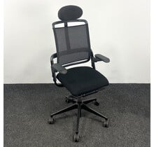 Bureaustoel Grahl Xenium - Mesh Rugleuning  - Zwart
