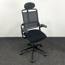 Bureaustoel Grahl Xenium - Mesh Rugleuning  - Zwart