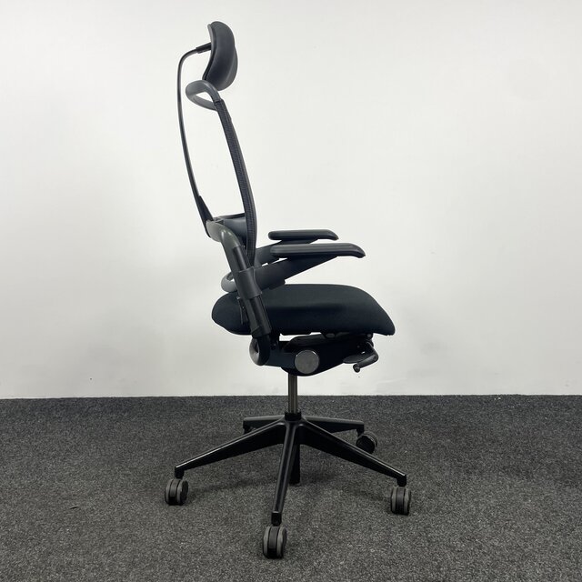 Bureaustoel Grahl Xenium - Mesh Rugleuning  - Zwart