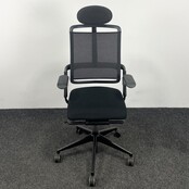 Bureaustoel Grahl Xenium - Mesh Rugleuning  - Zwart