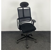 Bureaustoel Grahl Xenium - Zwart - Mesh Rugleuning