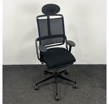 Bureaustoel Grahl Xenium - Zwart - Mesh Rugleuning