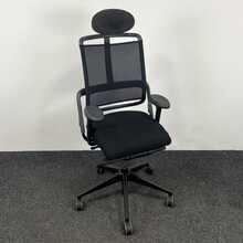 Bureaustoel Grahl Xenium - Zwart - Mesh Rugleuning