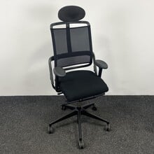 Bureaustoel Grahl Xenium - Zwart - Mesh Rugleuning