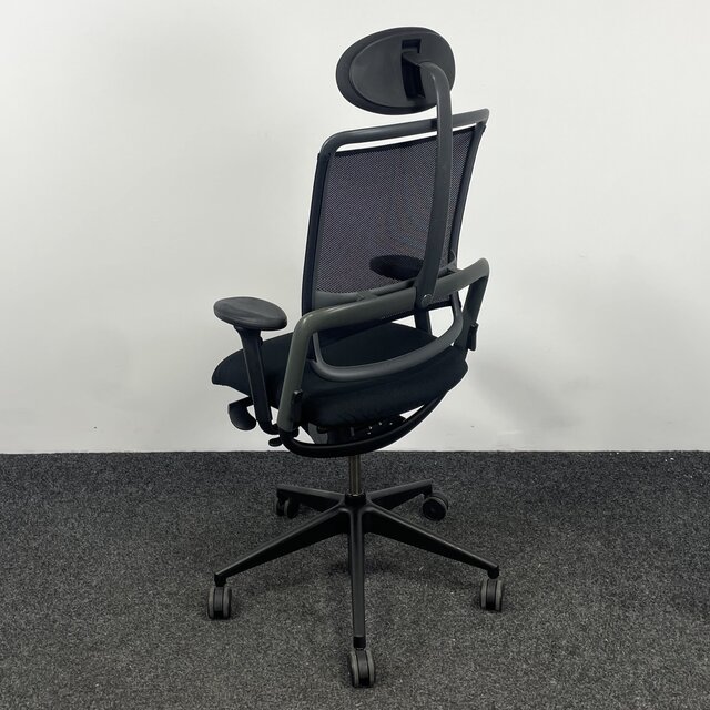 Bureaustoel Grahl Xenium - Zwart - Mesh Rugleuning