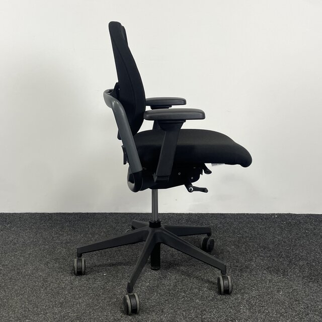 Zwarte Bureaustoel Grahl Xenium Duoback