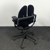 Zwarte Bureaustoel Grahl Xenium Duoback