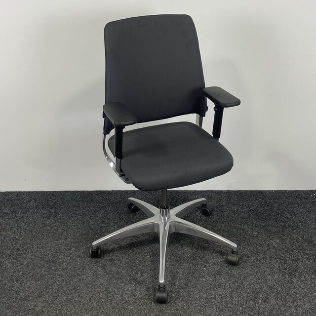 Drabert Salida Bureaustoel - Chroom Onderstel