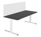 Plexiglas Bureauscherm - 60 x 160 cm