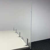 Plexiglas Bureauscherm - 60 x 160 cm