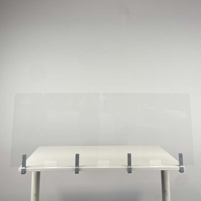 Plexiglas Bureauscherm - 60 x 160 cm