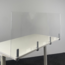 Lamers Kantoormeubelen  Plexiglas Bureauscherm - 60 x 160 cm