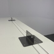 Plexiglas Bureauscherm - 59 x 140 cm