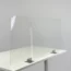 Lamers Kantoormeubelen  Plexiglas Bureauscherm - 59 x 140 cm