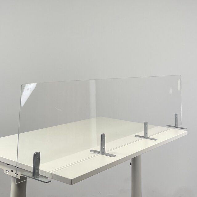 Plexiglas Bureauscherm - 41 x 180 cm