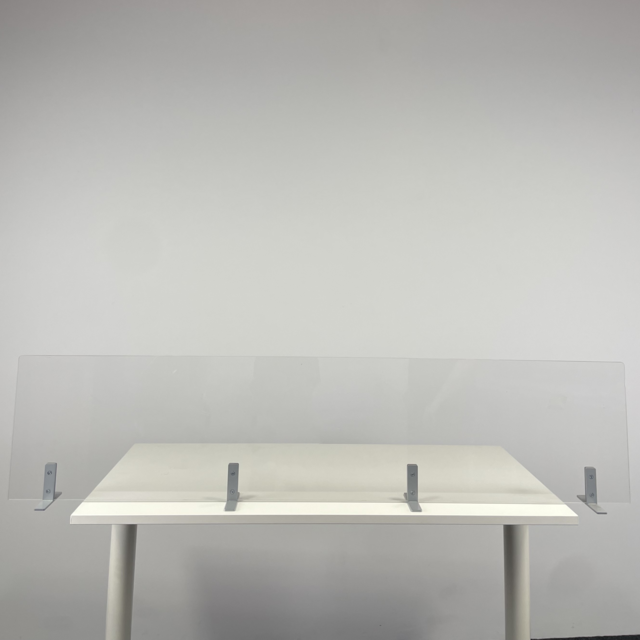 Plexiglas Bureauscherm - 41 x 180 cm