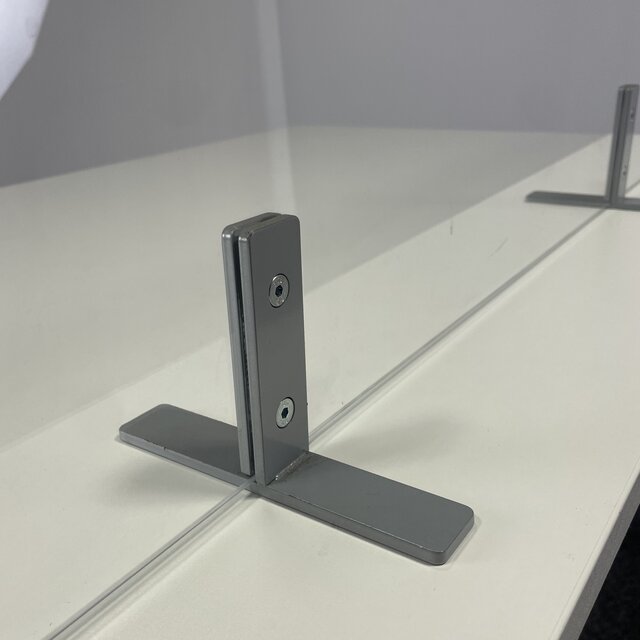 Plexiglas Bureauscherm - 41 x 180 cm