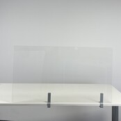 Plexiglas Bureauscherm - 60 x 108 cm