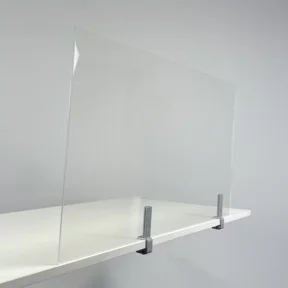 Plexiglas Bureauscherm - 60 x 108 cm
