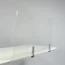 Lamers Kantoormeubelen  Plexiglas Bureauscherm - 60 x 108 cm