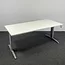 Lamers Kantoormeubelen  Slingerbureau Mibra Worxx  - Wit Blad | 180 x 80 cm