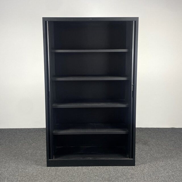 Zwarte Schaffenburg Archiefkast | 198 x 120 x 45 cm