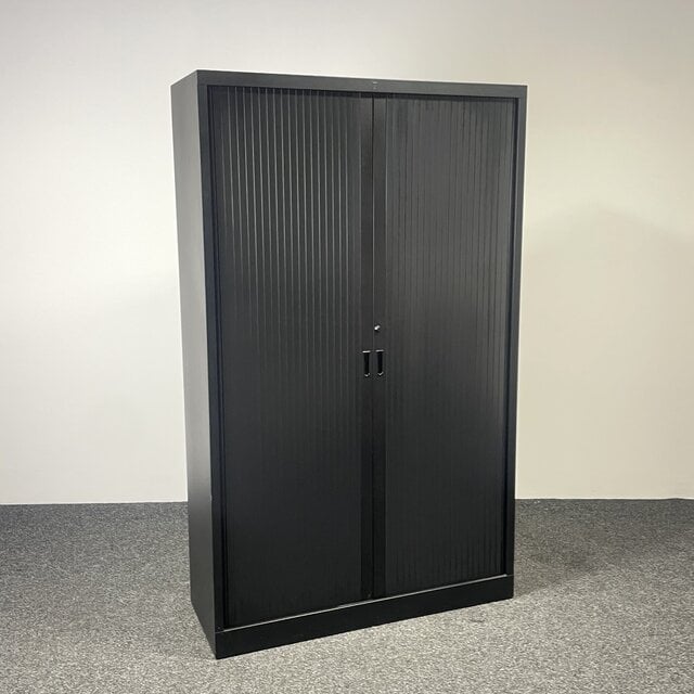 Zwarte Schaffenburg Archiefkast | 198 x 120 x 45 cm