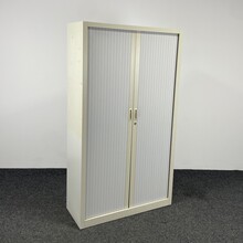 Archiefkast - Wit/Grijs | 180 x 100 x 40,5 cm