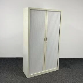 Archiefkast - Wit/Grijs | 180 x 100 x 40,5 cm