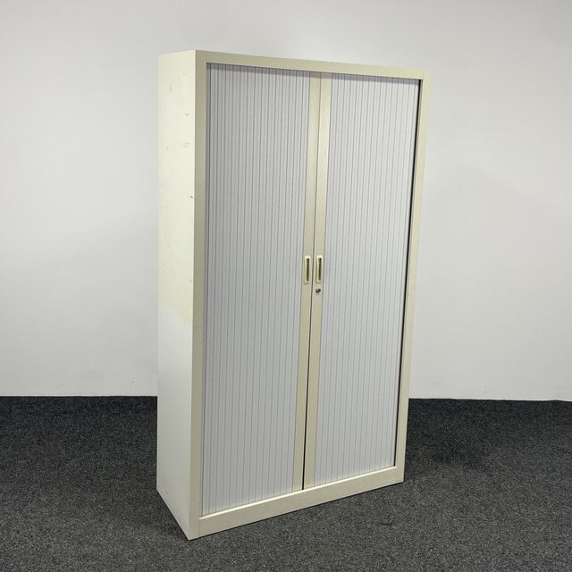 Archiefkast - Wit/Grijs | 180 x 100 x 40,5 cm