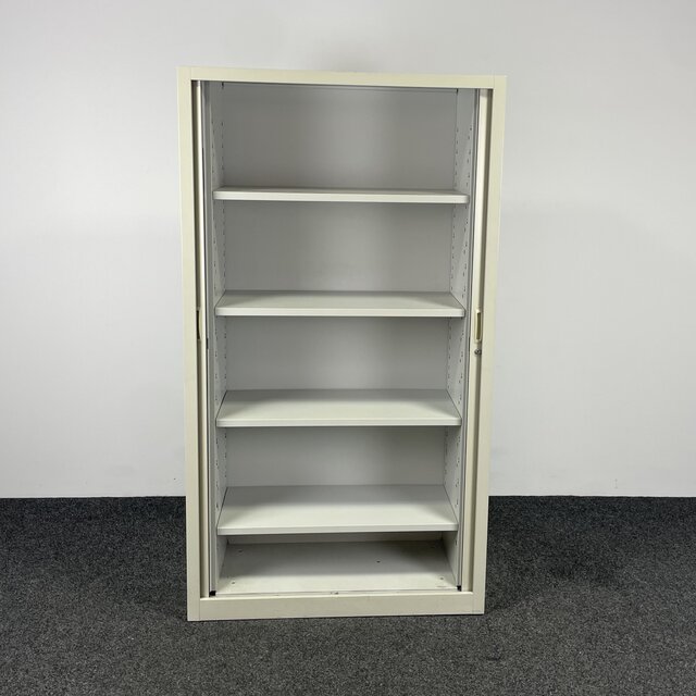 Archiefkast - Wit/Grijs | 180 x 100 x 40,5 cm