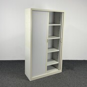 Archiefkast - Wit/Grijs | 180 x 100 x 40,5 cm