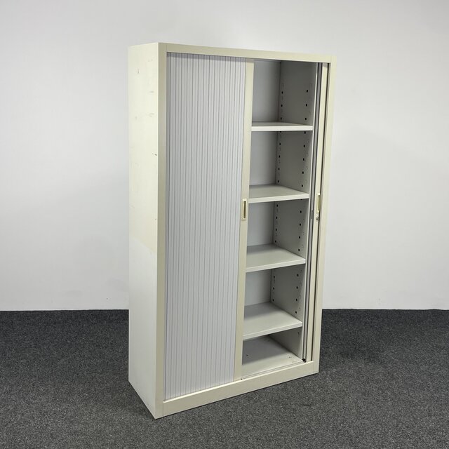 Archiefkast - Wit/Grijs | 180 x 100 x 40,5 cm