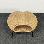 Rotan Voetenbank met Opbergruimte