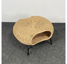 Rotan Voetenbank met Opbergruimte