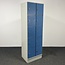 Lamers Kantoormeubelen  Blauwe Lockerkast - 10-deurs | 195 x 60 x 50 cm