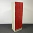 Lamers Kantoormeubelen  Rode Lockerkast - 10-deurs | 196 x 60 x 50 cm