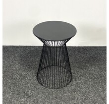 Bijzettafel - Zwart Metaal | Ø 33 cm