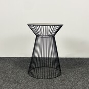 Bijzettafel - Zwart Metaal | Ø 33 cm