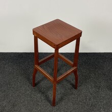 Houten Barkruk - 80 cm Hoog